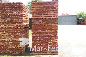 Varillas de quebracho, producto de Mar-Fed